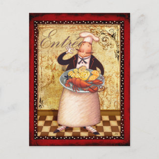 Chef Entrée Vykort