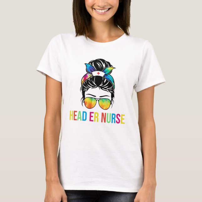 Chef ER Nurse T Shirt (Framsida)