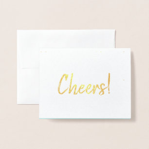 Chef Foil Card med Artistic Inside Folierat Kort