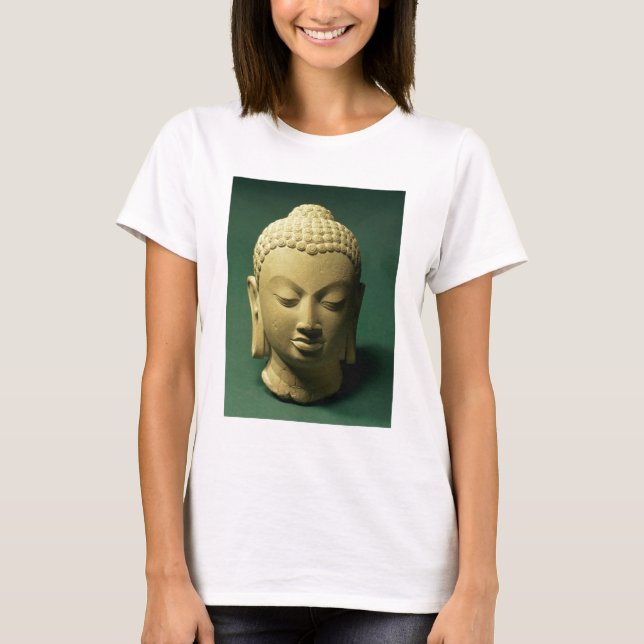 Chef för Buddha, Sarnath (sandsten) Tee Shirt (Framsida)