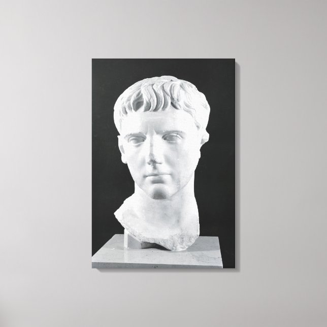 Chef för Caesar Augustus Canvastryck (Framsida)