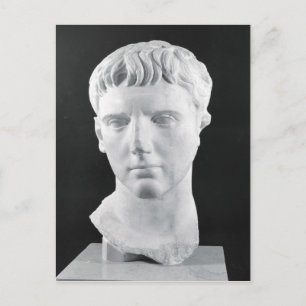 Chef för Caesar Augustus Vykort