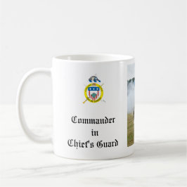 Chef för chefsgardet kaffemugg