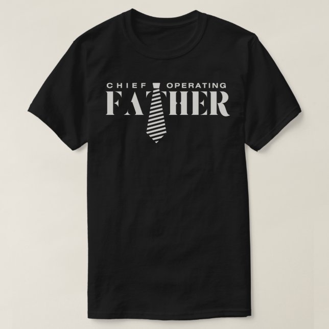 Chef för driftpappa t shirt (Design framsida)