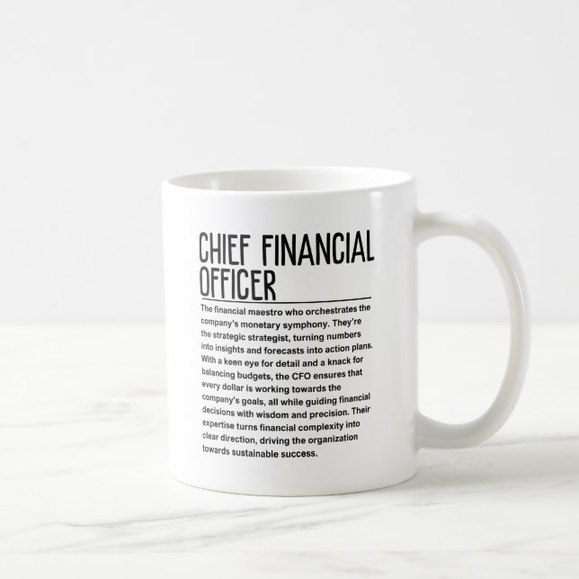 Chef för ekonomi kaffemugg (Höger)