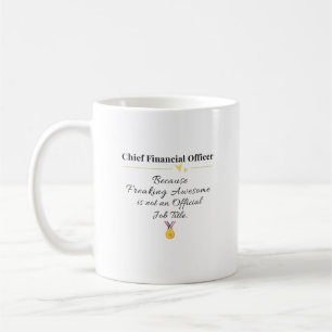 Chef för ekonomi kaffemugg