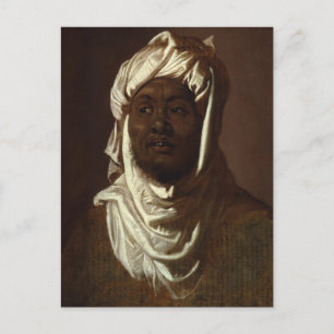 Chef för en afrikansk man som har turban av Rubens Vykort