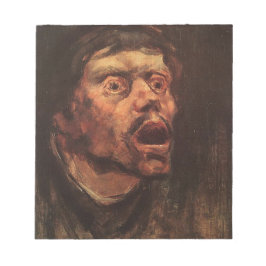 Chef för en Arg man (sorg och lidande) Anteckningsblock