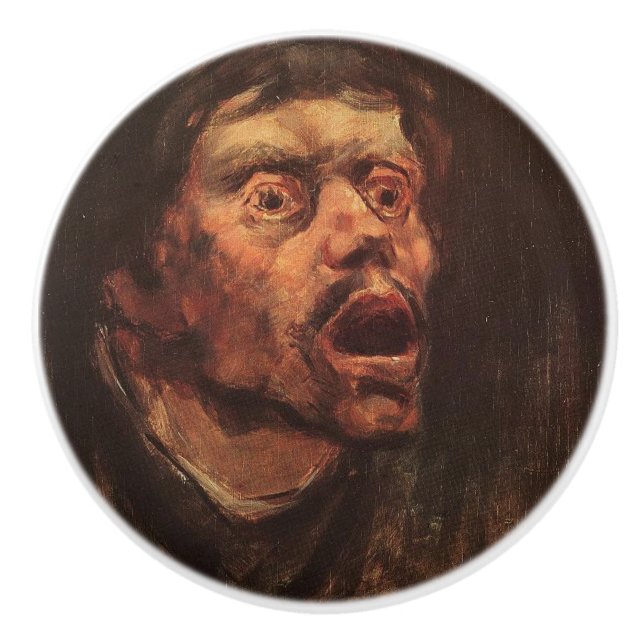 Chef för en Arg man (sorg och lidande) Knopp (Framsidan)