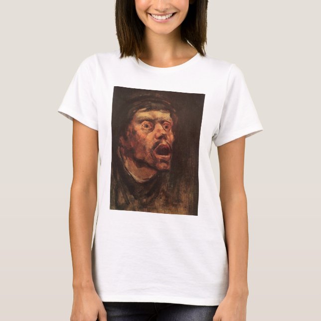 Chef för en Arg man (sorg och lidande) T Shirt (Framsida)