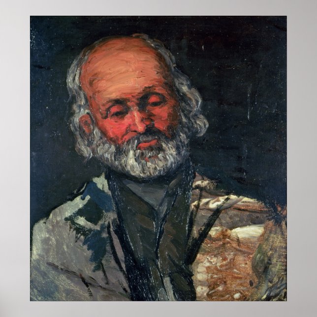 Chef för en gammal man, 1866 poster (Framsidan)