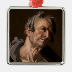 Chef för en gammal man av Abraham Bloemaert Julgransprydnad Metall