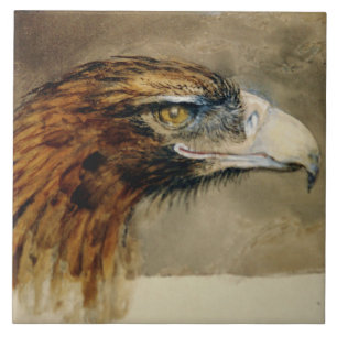 Chef för en Golden Eagle (av John Ruskin) Kakelplatta