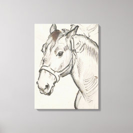 Chef för en häst (av Alfred Dehodencq) Canvastryck