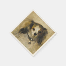Chef för en hund, Auguste Renoir Art Pappersservett