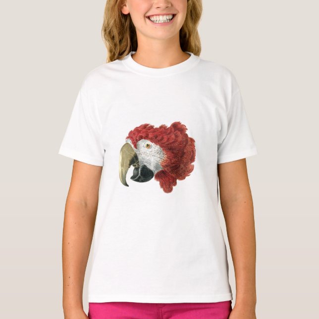Chef för en Macaw (1725-1792) Aert Schouman T Shirt (Framsida)