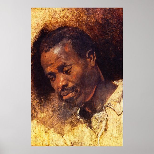 Chef för en negro av Rubens Poster (Framsidan)