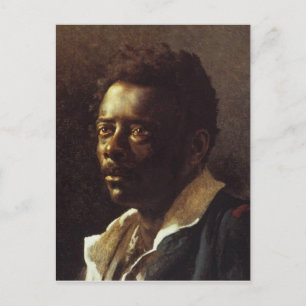 Chef för en negro av Theo Gericault Vykort