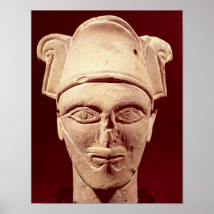 Chef för en semitchef med egyptiskt inflytande poster