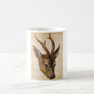 Chef för en stat (djur) (Hjort) (av Albrecht Durer Kaffemugg