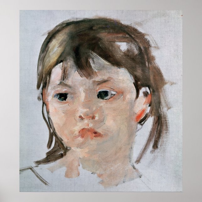 Chef för en ung flicka poster (Framsidan)