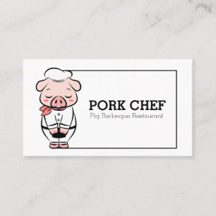 Chef för Gris Visitkort