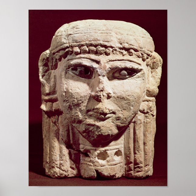 Chef för gudinna Ishtar, från Amman, Jordanien Poster (Framsidan)