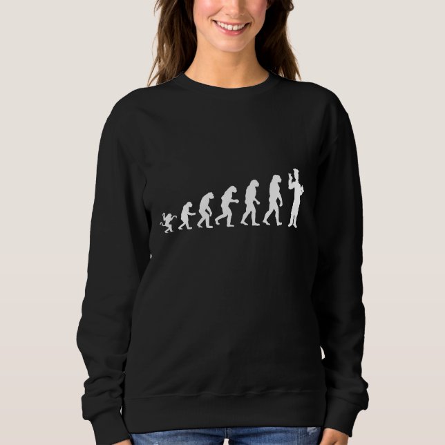 Chef for Human Chef Evolution Cooking Food in Kitc T Shirt (Framsida)