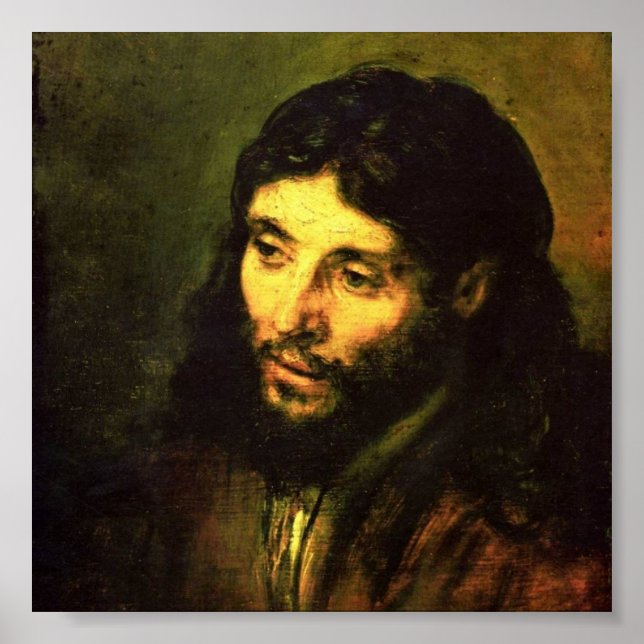 Chef för Jesus by Rembrandt Poster (Framsidan)