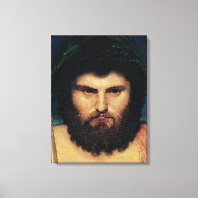 Chef för Jupiter, studie för Jupiter och Thetis Canvastryck (Framsida)