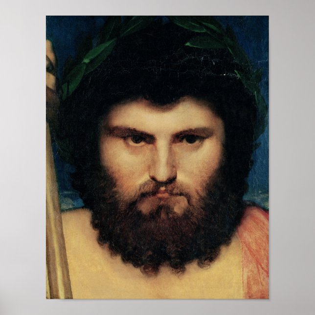 Chef för Jupiter, studie för Jupiter och Thetis Poster (Framsidan)