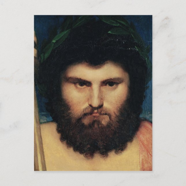 Chef för Jupiter, studie för Jupiter och Thetis Vykort (Framsida)