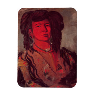 Chef för Kate One Horn (olja på canvas) Magnet