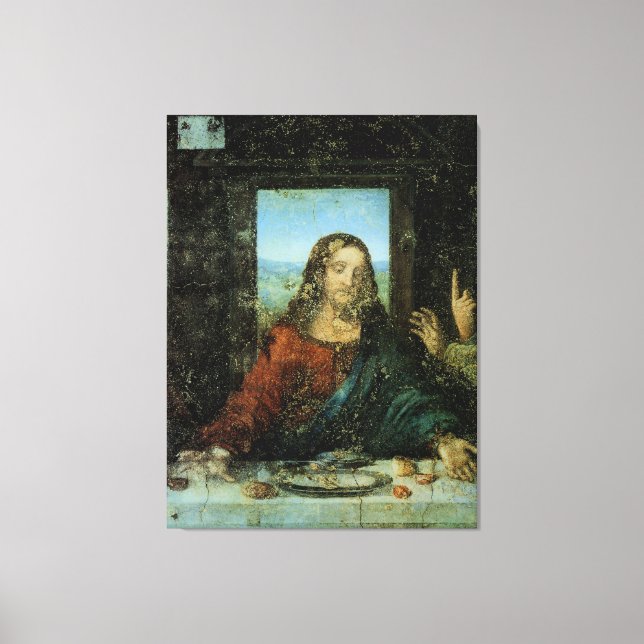 Chef för Kristus, Leonardo Da Vinci Canvastryck (Framsida)