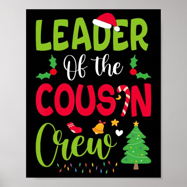 Chef för Kuminpersonalens julfamilj Julafton Poster (Framsidan)