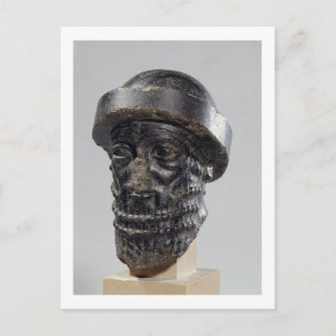 Chef för kung, eventuellt Hammurabi, kung i Babylo Vykort
