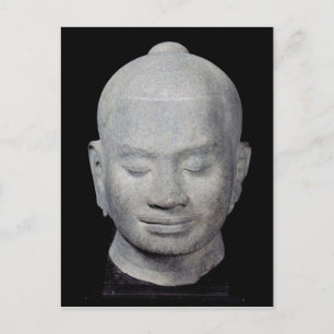 Chef för Kung Jayavarman VII Bayon Stil Vykort