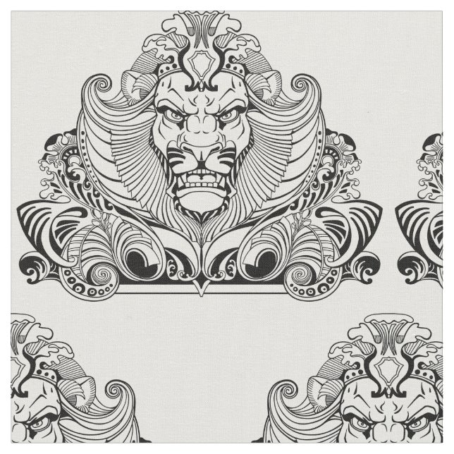 chef för lejonare tyg (Närbild)