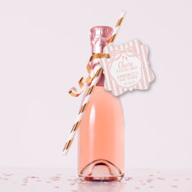 Chef för Little Girls Bow Rosa Girl Champagne