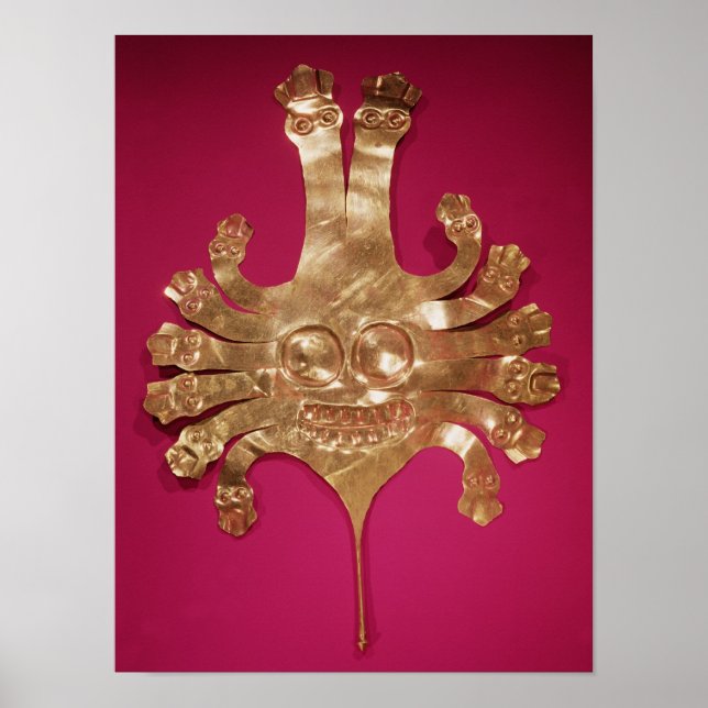 Chef för Medusa, från Peru Poster (Framsidan)