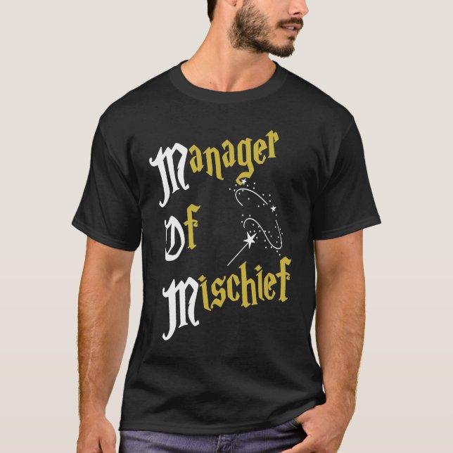 Chef för MisChief Magic MAMMA MisChief Manager M T Shirt (Framsida)