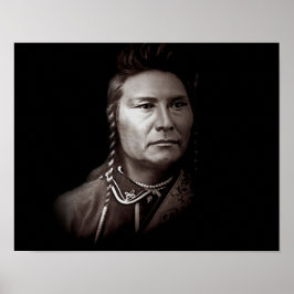 Chef för Nez Perce Indian Poster