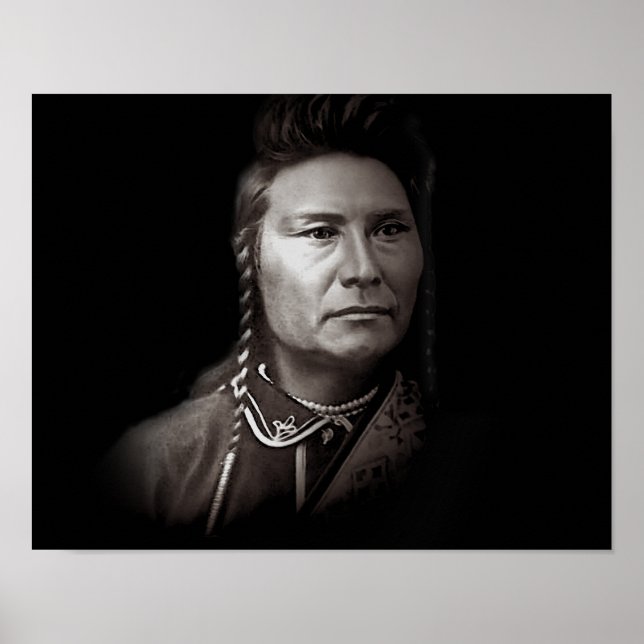 Chef för Nez Perce Indian Poster (Framsidan)