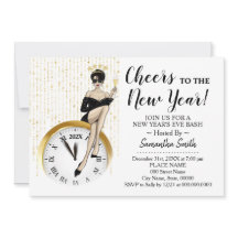 Chef för nyåret Glitter Girls Natt ut