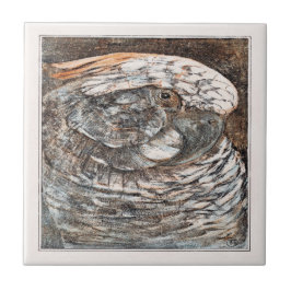 Chef för Parrot Victorian Art Kakelplatta