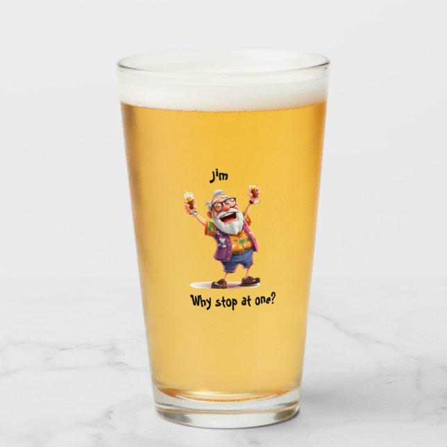 Chef för Party Pro Glaskopp (Framsida fylld)