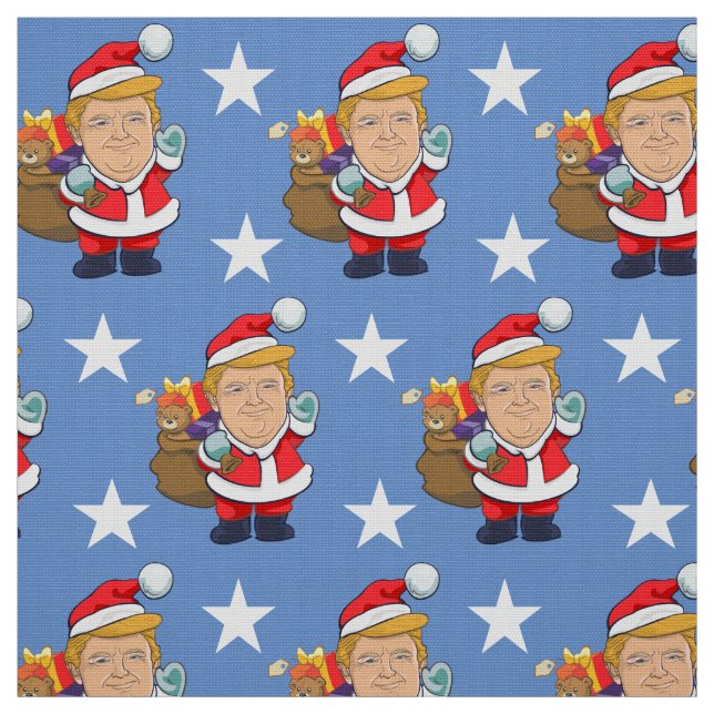 Chef för president Donald Trump Santa| jul Tyg (Provkarta)