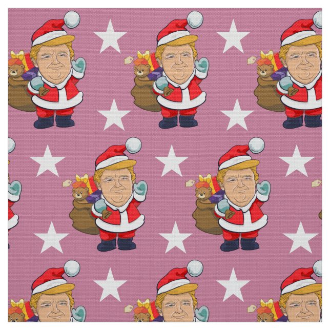 Chef för president Donald Trump Santa| jul Tyg (Provkarta)