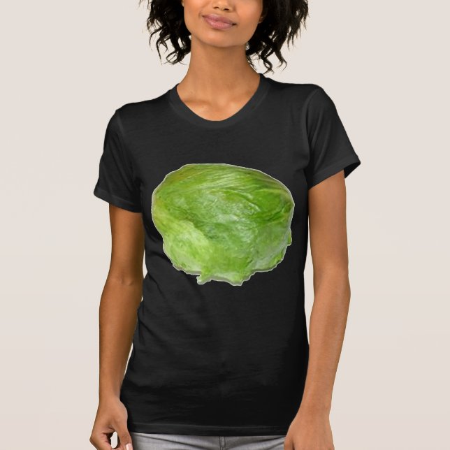 Chef för sallat tee shirt (Framsida)