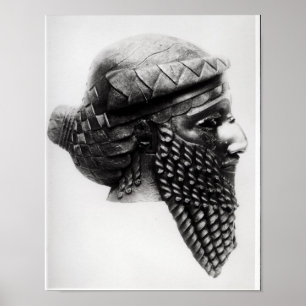 Chef för Sargon I 2400-2200 BC Poster